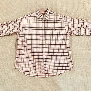 Men's Duck Head Soft Oxford Plaid Button Down